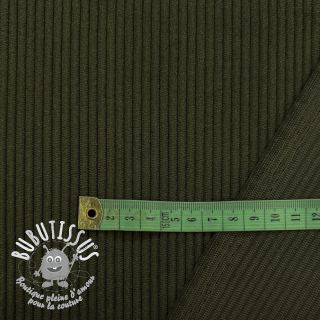 Tissu velours cotelé 6W COTTON TOUCH camo green