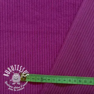 Tissu velours cotelé 6W COTTON TOUCH fuchsia