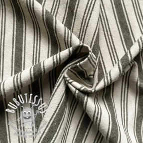 Tissu déco Eugene kaki