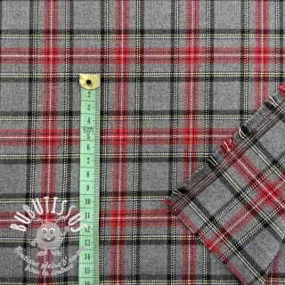 Scottish Check SMALL grey