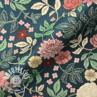 Tissu déco jacquard Classic Vintage Bloom