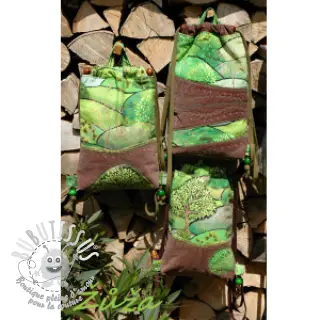 Tissu déco Forest hill spring digital print