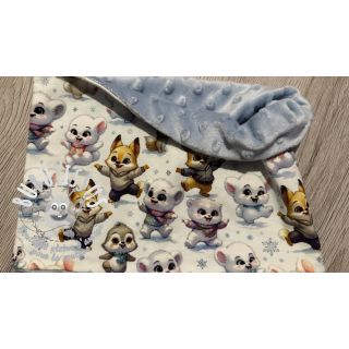Jersey Snow animals design C digital print