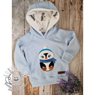 Sweat envers minkee JOGGING soft blue