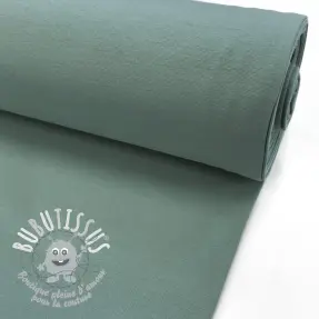 Bord-côte lisse PREMIUM dark mint