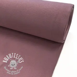 Bord-côte lisse PREMIUM wistful mauve