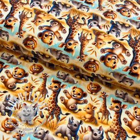 Jersey Safari friends design B digital print