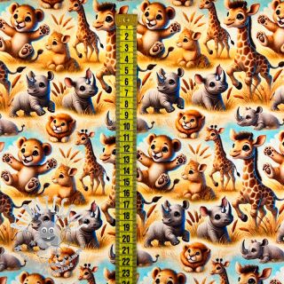 Jersey Safari friends design B digital print
