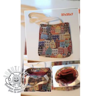 Tissu déco GOBELIN PREMIUM City canal house