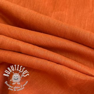 Lin lavé 170 g pumpkin orange