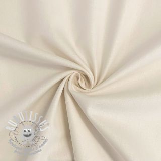 Tissu Popeline de coton ecru
