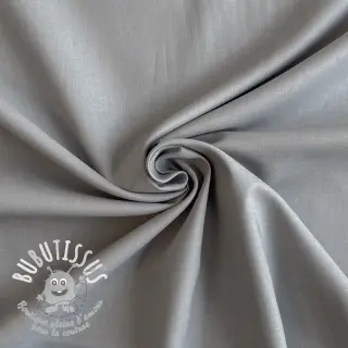 Tissu Popeline de coton metal grey