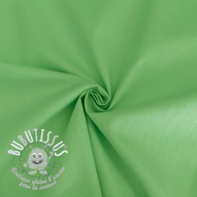 Tissu Popeline de coton neon green
