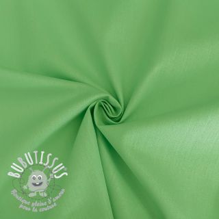 Tissu Popeline de coton neon green