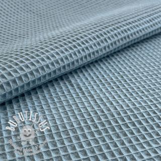 Tissu nid d’abeille blue heaven