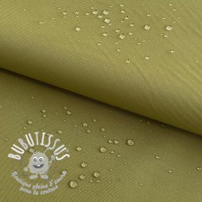 Tissu imperméable old lime