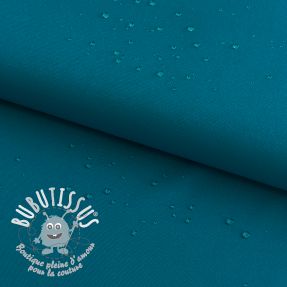 Tissu imperméable dark cyan