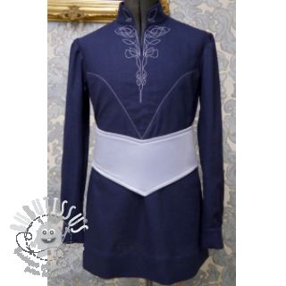 Lin lavé navy