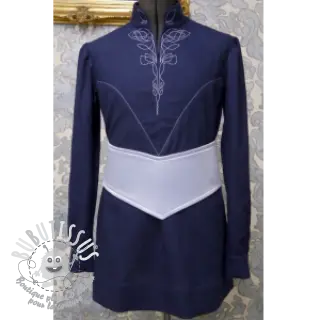 Lin lavé navy