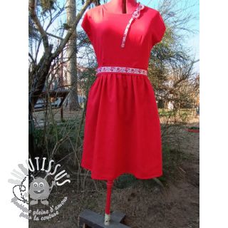 Lin lavé red