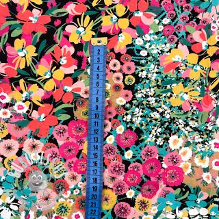 Viscose Camomille fuchsia