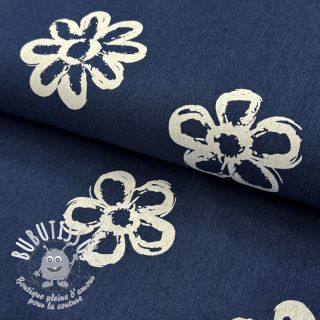 JEANS STRETCH Flowers