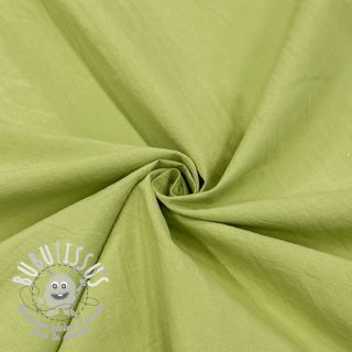 Tissu coton WASHED old lime