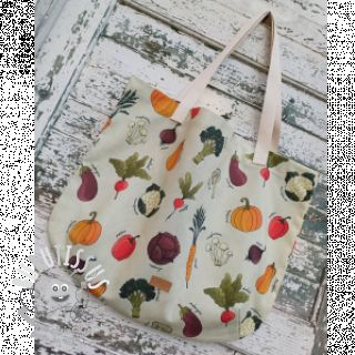 Tissu déco Veggie Harvest Garden digital print