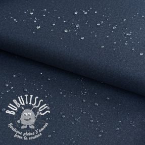 Raincoat fabric DENIM navy