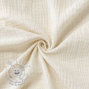 Tissu double gaze/mousseline SIMPLY NATURAL ORGANIC