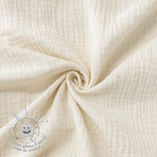 Tissu double gaze/mousseline SIMPLY NATURAL ORGANIC