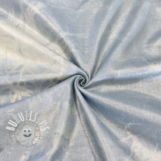JEANS FOIL TIE DYE light blue