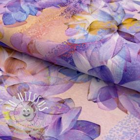 Jersey VISCOSE Lotus purple