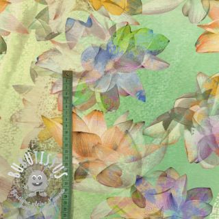 Jersey VISCOSE Lotus green