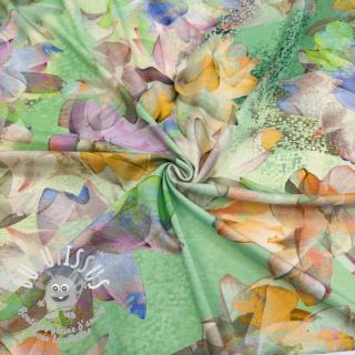 Jersey VISCOSE Lotus green