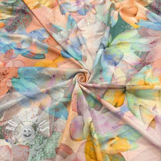 Jersey VISCOSE Lotus pink