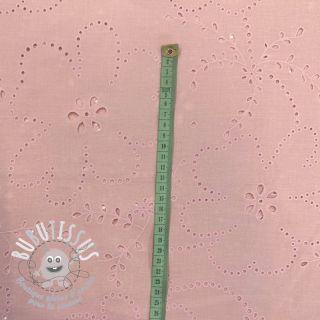 Tissu coton VOILE Puffy old rose