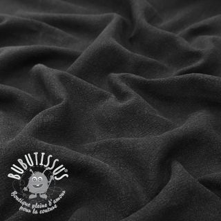 Lin lavé STONEWASHED PREMIUM black