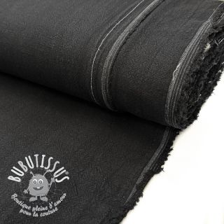 Lin lavé STONEWASHED PREMIUM black