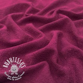 Lin lavé STONEWASHED PREMIUM bordeaux