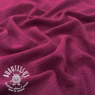 Lin lavé STONEWASHED PREMIUM bordeaux