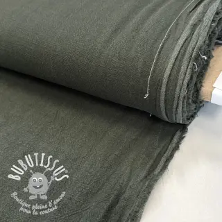 Lin lavé STONEWASHED PREMIUM camo green