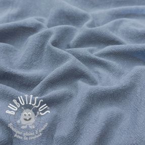 Ľan predpraný STONEWASHED PREMIUM cloud blue