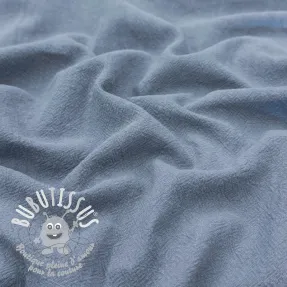 Lin lavé STONEWASHED PREMIUM cloud blue