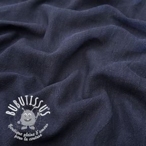Lin lavé STONEWASHED PREMIUM marine
