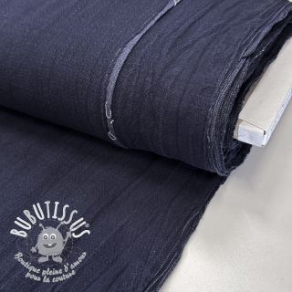 Lin lavé STONEWASHED PREMIUM marine