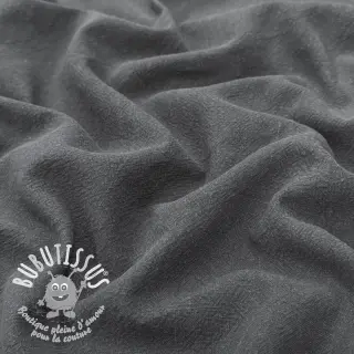 Lin lavé STONEWASHED PREMIUM dark grey