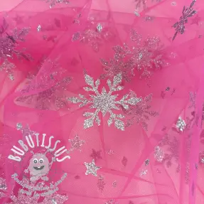 Tulle pour jupe tutu Crystal fuchsia