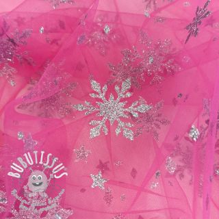 Tulle pour jupe tutu Crystal fuchsia