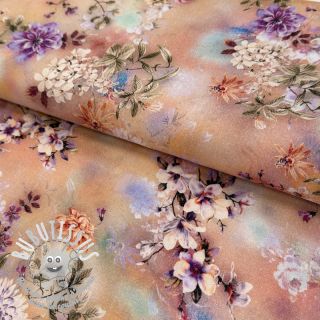 Viscose LUREX Romantica peach